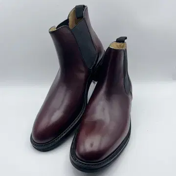 미사용 버윅 947 사이드 고어 부츠 버건디 7 26cm 상당