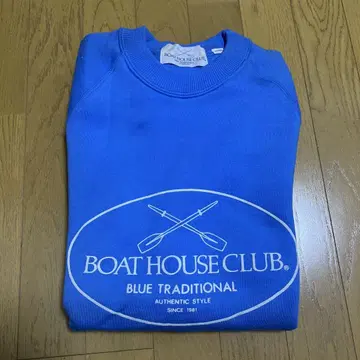 BOAT HOUSE CLUB 트레이닝복 파랑