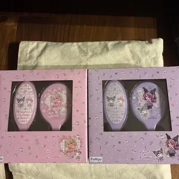 (미개봉 2개 세트) 리카짱 마이멜로디 & 쿠로미 브러쉬