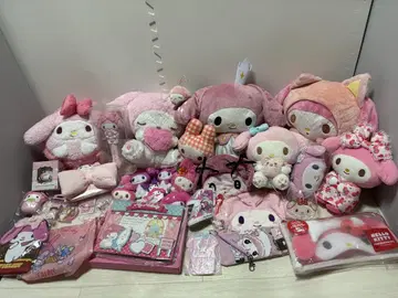 마이멜로디 묶음 판매 봉제 인형 파우치 마스코트 키링 잡화
