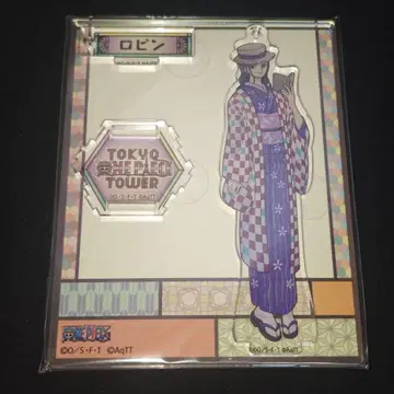 원피스 one piece 아크릴 키링 스탠드 도쿄 타워 로빈