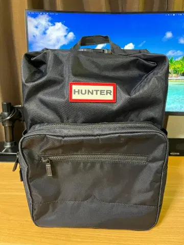 HUNTER 나일론 파이오니어 라지 탑클립 백팩