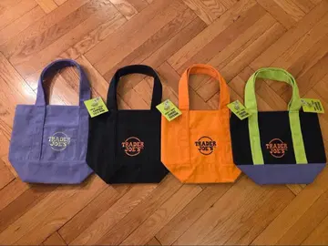 TRADER JOE'S 캔버스 에코백 4색 세트