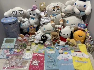 산리오 포차코 시나모롤 묶음 판매 봉제 인형 마스코트 잡화
