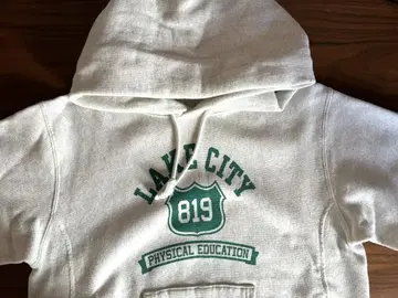 챔피온 리버스 위브 후드티 오트밀 남성용 M 속기모