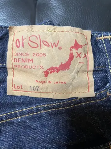 orSlow 107 Ivy Fit SELVEDGE Denim
