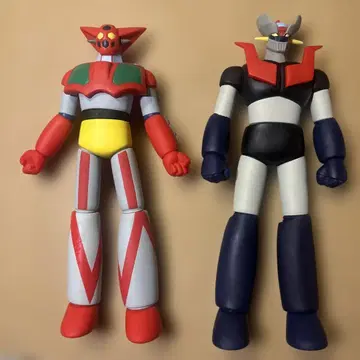 마징가 Z & 겟타로보 빅 사이즈 소프트 비닐 약 27cm 반프레스토