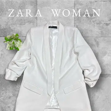 미사용급 자라 ZARA WOMAN 테일러드 자켓 화이트 자켓