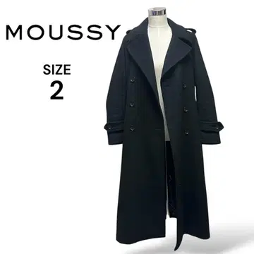 MOUSSY / 롱 체스터 코트 사이즈 2