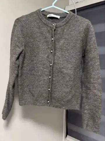 ZARA 메탈 버튼 니트