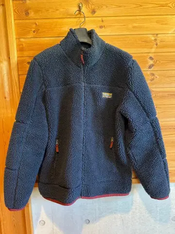 LLBean 플리스 자켓 네이비 LG-REG