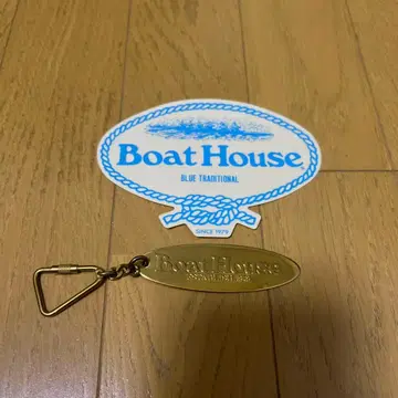 Boat House 키링 골드 스티커 세트