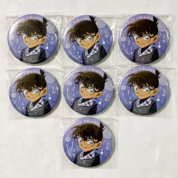 명탐정 코난 에도카와 코난 편안한 눈의 잔상 캔뱃지 7점