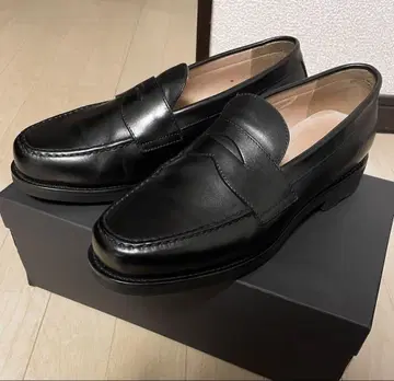 UNITED ARROWS 유나이티드 애로우즈 가죽 로퍼 블랙