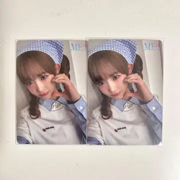 ME:I 이이다 시즈쿠 회장 한정판 트레이딩 카드