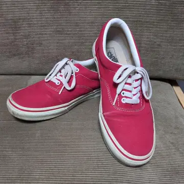VANS ERA 빨간색 레드 27.0cm