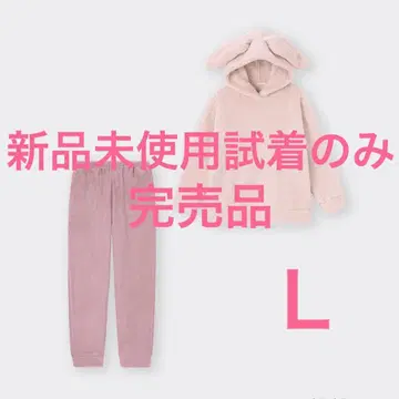 [ gu 마쉬멜로우 필 후디 세트 토끼 ] L 시착만 한 상품 완판템