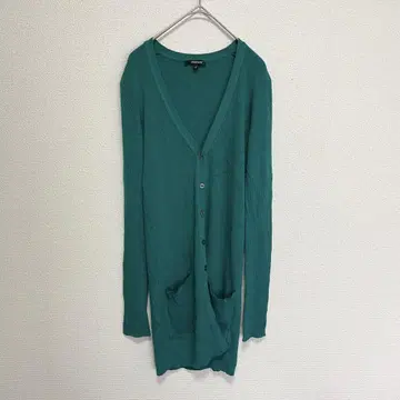 DENNY ROSE 이탈리아제 롱 가디건 S 사이즈 그린