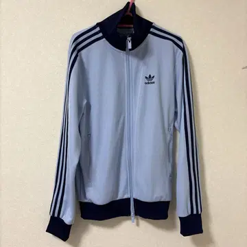 adidas 트랙 자켓 블루 스카이블루