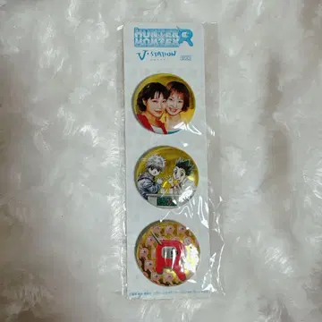 HUNTER x HUNTER R 구 애니메이션 캔뱃지 레어