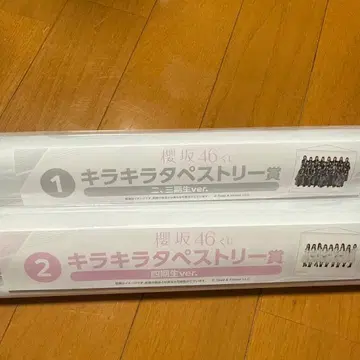 사쿠라자카46 복권 12 태피스트리 2종 세트