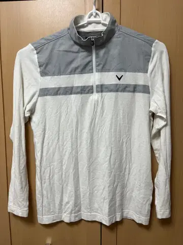 Callaway 긴팔 하프 지퍼 셔츠 L