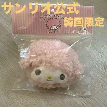 한국 한정판 레어 산리오 피아노 파우치 키링 공식 키링
