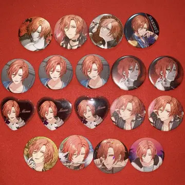 블랙스타 브라스 캔뱃지 묶음 판매 세트 마노