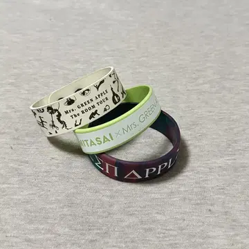Mrs. GREEN APPLE 러버 밴드 3개 세트