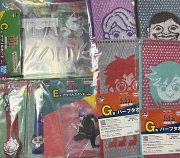 제일복권 단다단 C, E, G, H상 세트
