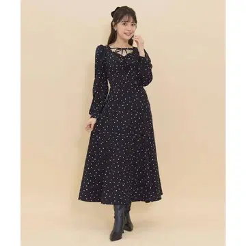 radyazel 랜덤 하트 프린트 원피스 M