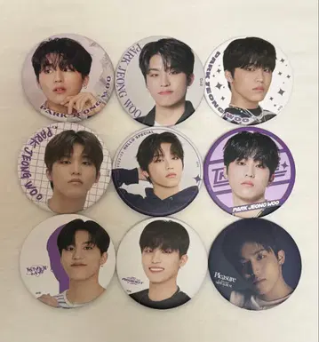 treasure 정우 캔 배지 묶음 판매 세트