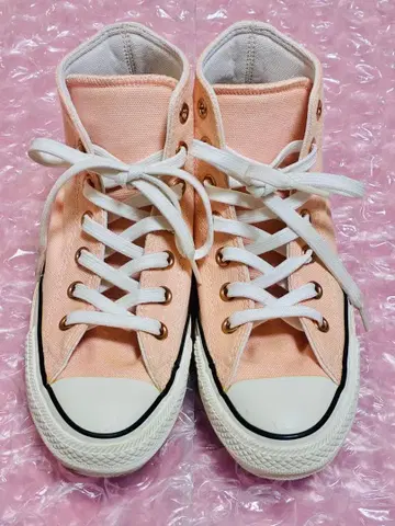 Converse 핑크 하이컷 스니커즈