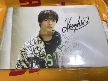 우에무라 켄신 KENSHIN 패널 사인 포함
