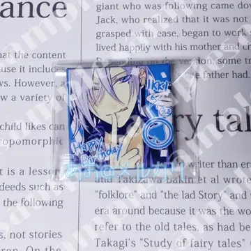 AMNESIA 잇키 스퀘어 캔뱃지 벌스데이