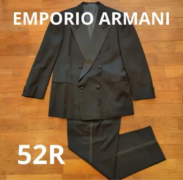 EMPORIO ARMANI 턱시도 블랙 엠포리오 아르마니 비건 울
