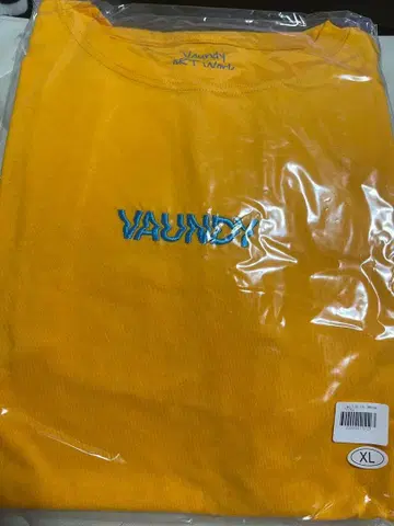 Vaundy 로고T셔츠 XL 사이즈 mandarin 오렌지