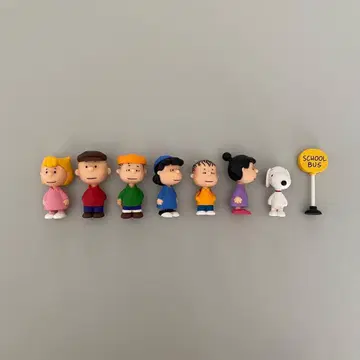 PEANUTS 늘어서 3 7종류 컴플리트 세트