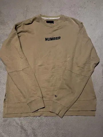 귀한 넘버나인 NUMBER NINE 트레이닝복 베이지 우라하라 패션