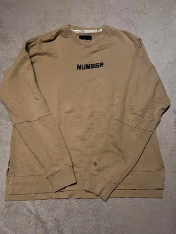 귀한 넘버나인 NUMBER NINE 트레이닝복 베이지 우라하라 패션