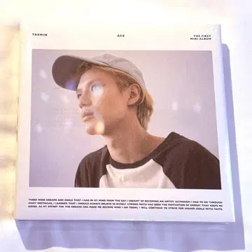 태민 TAEMIN ACE 화이트 White ver 대만반