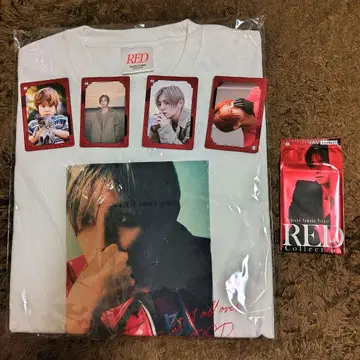 야마다 료스케 RED 투어 티셔츠 미개봉 새상품