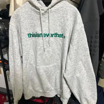 thisisneverthat 그레이 후드티