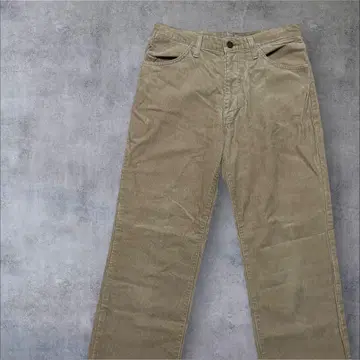 Wrangler 랭글러 코듀로이 팬츠 데님 청바지 베이지