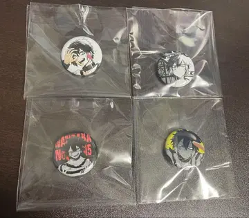 난바카 자르고 캔뱃지 x 4 새상품 미개봉