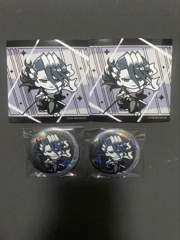 BLEACH MONOCOLOR THE 바이햐쿠야 캔뱃지 브로마이드
