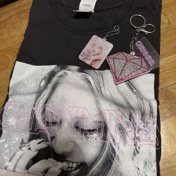 CHANMINA T셔츠 블랙 L AREA OF DIAMOND 키링