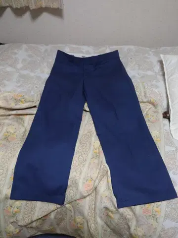 874 오리지널 핏 네이비 와이드 팬츠