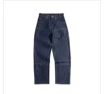 프리즌 블루스 더블니 데님 36인치