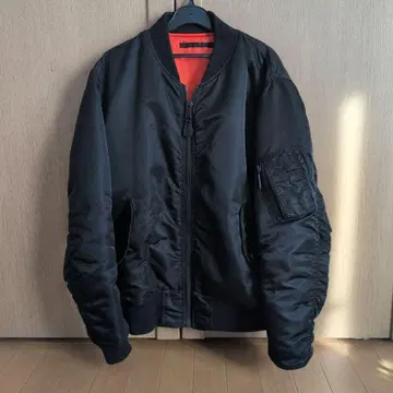 AVIREX MA-1 플라이트 자켓 새상품급 블랙